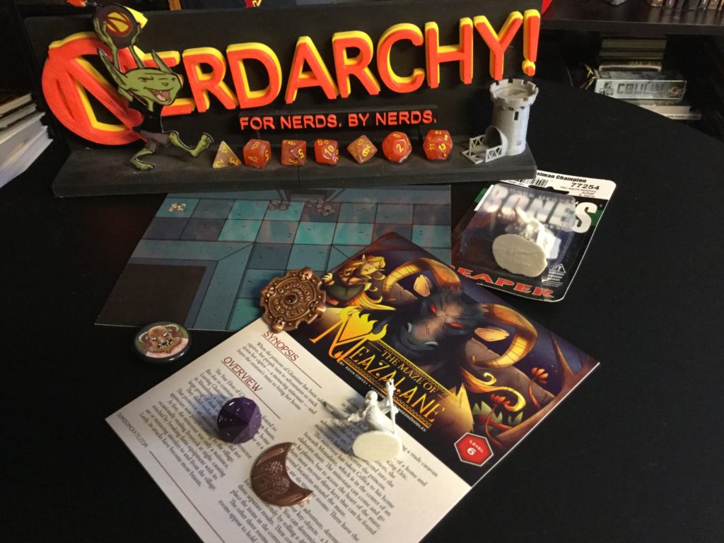 Dungeon Crate Unboxing May 2018 Nerdarchy