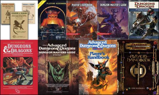 d&d editions timeline history