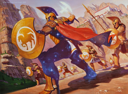 mtg theros beyond death hero of the nyxborn 5E D&D soldier