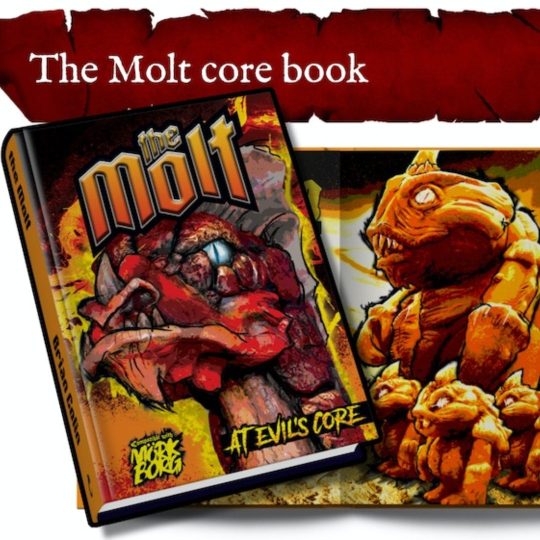 The Molt TTRPG on Kickstarter