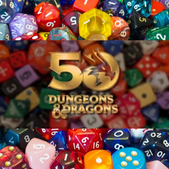 Dice, Dungeons and Dragons, 50th Anniversary