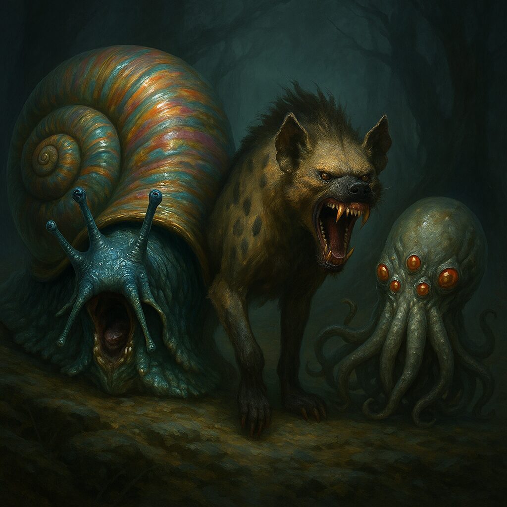 Rare monsters, flail snail
